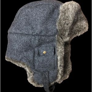 LIDS Wool Blend Faux Fur Lined Trapper Hat